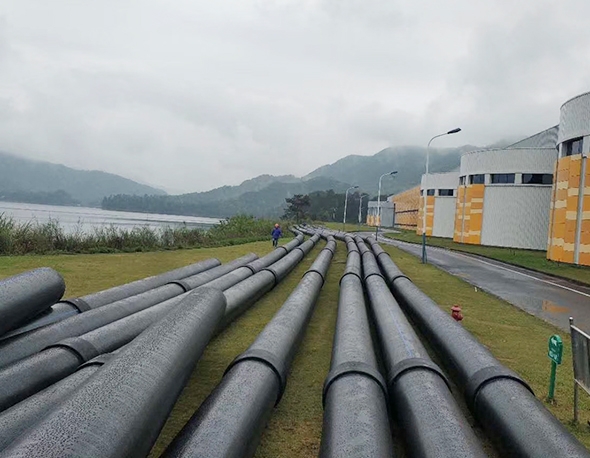 麻豆做爱视频管业助力农夫山泉水源地引水管道建设
